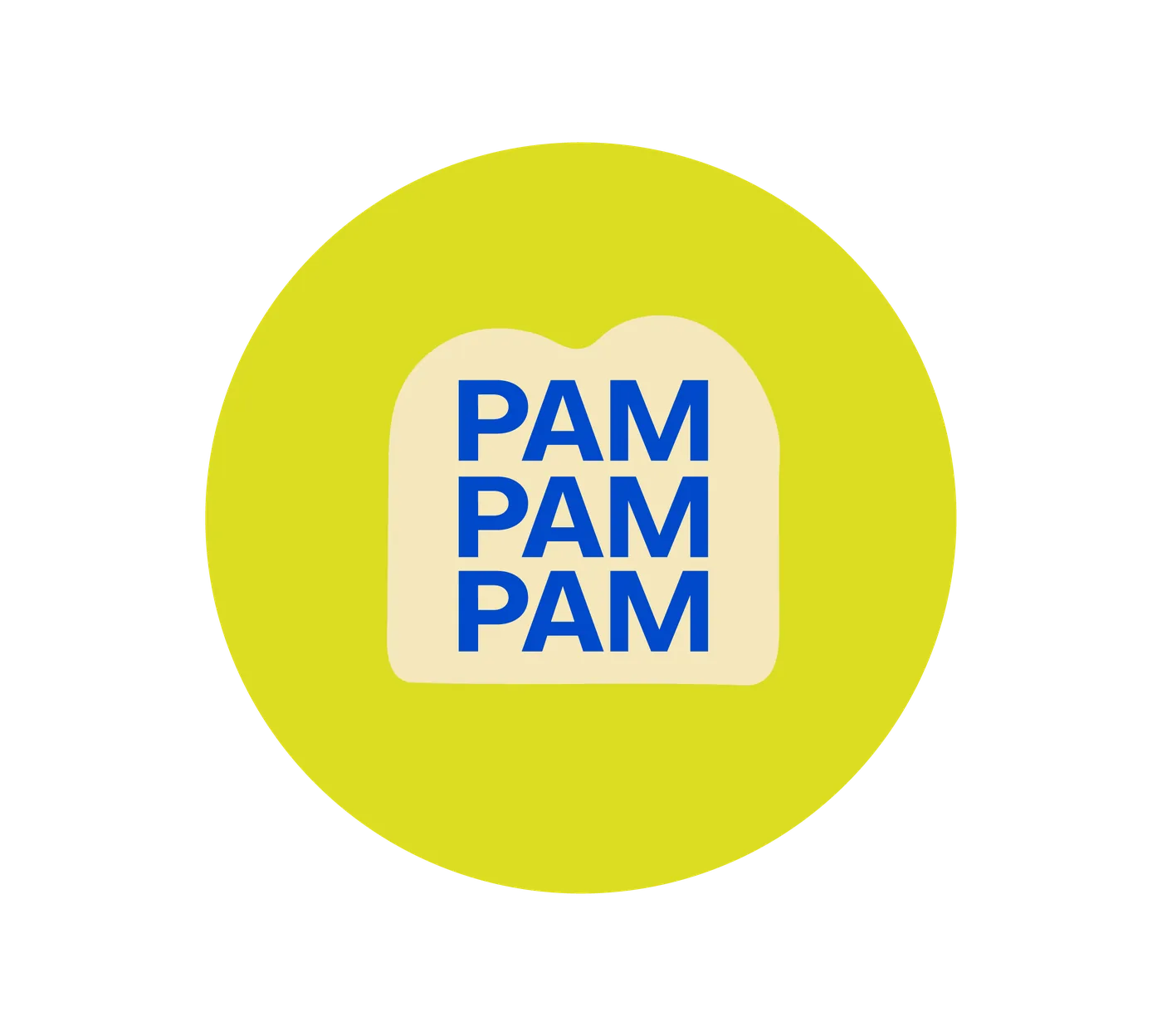 Lettering PAM PAM PAM
